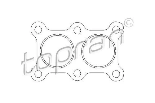 Topran 108180001  Conta (Audi: A3 1.6 96-03 / VW: Caddy III 04-15/ Golf Plus 1.6 05-13)