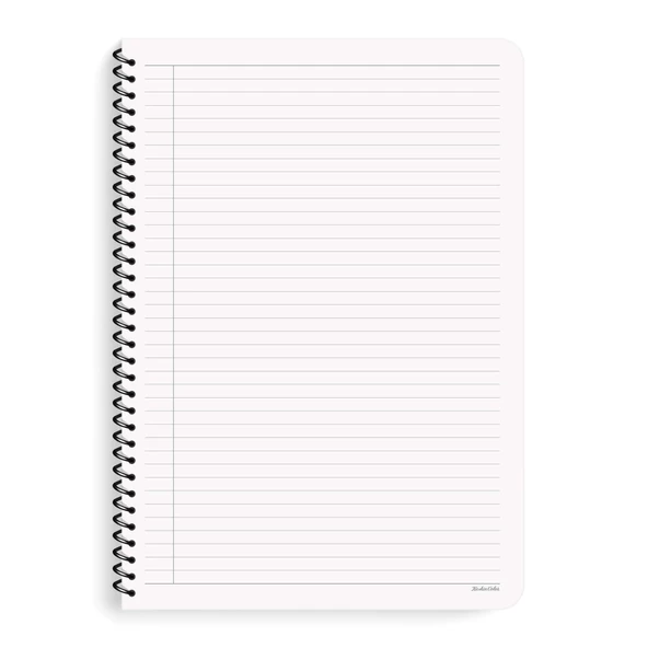 Hisli Şeyler A4 Spiralli Çizgili Defter Hepsi de Beni Bulur - 2