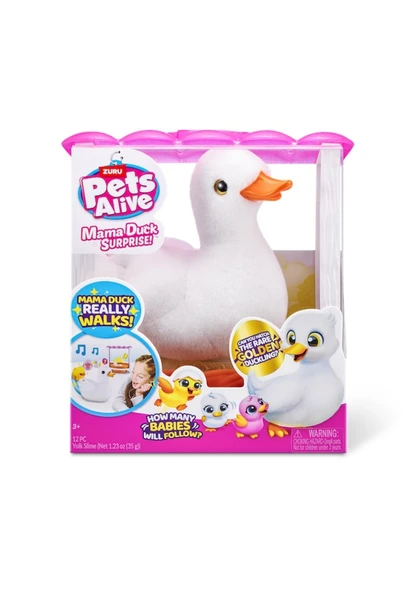 Pets A Live Anne ve Yavru Ördekler PEL03000 9548 Lisanslı Ürün - 6