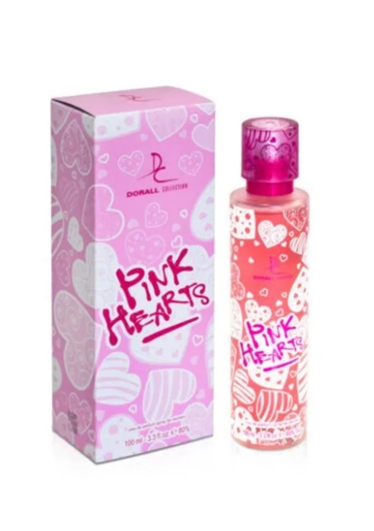 DORALL COLLECTION PINK HEARTS EDT 100 ML