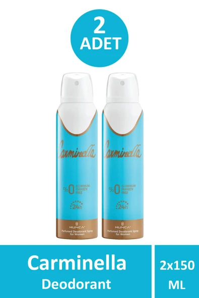 Carminella Deodorant 150 ml 2 Adet