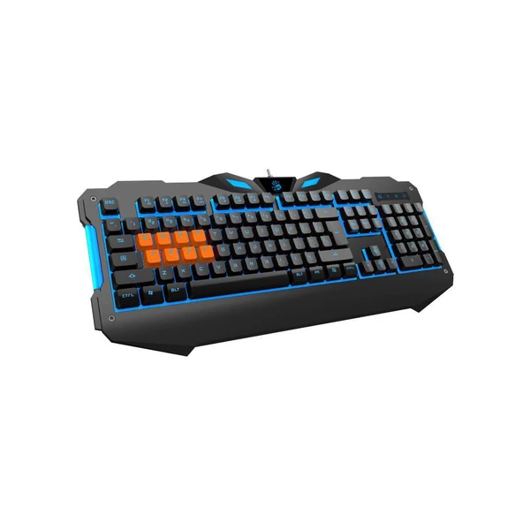 A4Tech Bloody B328 Q Optical Switch( Q,W,E,R,A,S,D,F) Neon Aydınlatmalı Mekanik Gaming Klavye - 1