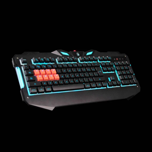 A4Tech Bloody B328 Q Optical Switch( Q,W,E,R,A,S,D,F) Neon Aydınlatmalı Mekanik Gaming Klavye - 4