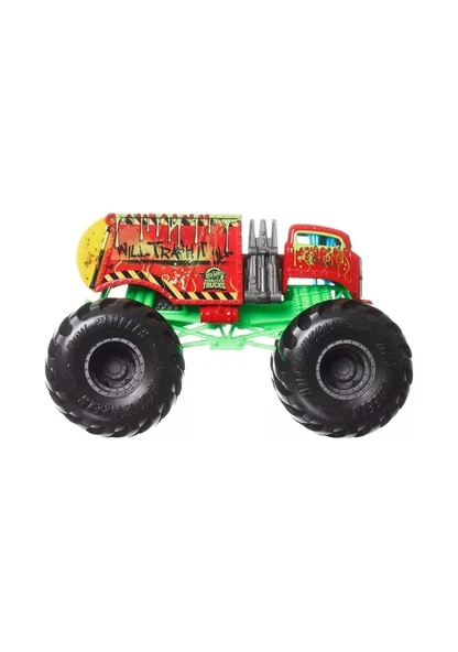 Hot Wheels Monster Trucks Will Trashıtall FYJ83 HTM90 Lisanslı Ürün - 4