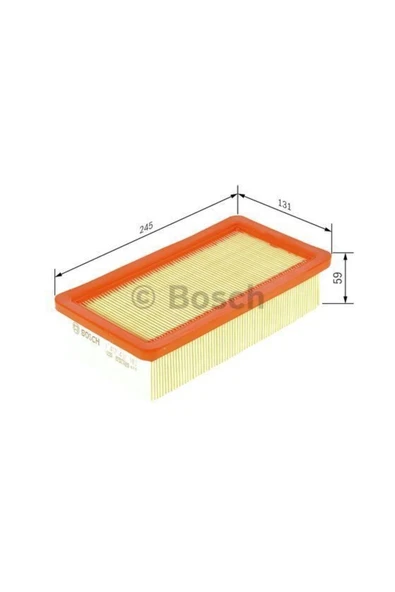 Bosch 1457432183 Hava Fıltresı Tempra Tıpo / 155 159 1.6 2.0 Uyumlu