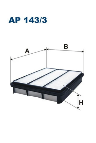 FTR AP143/3 Hava Filtresi Toyota Landcruiser ürün görseli 1