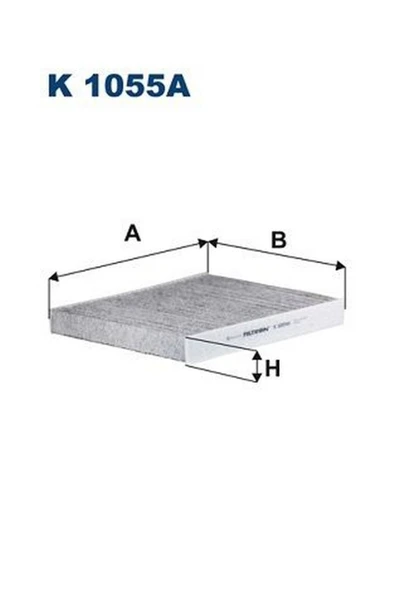FTR K1055A Polen Filtresi [ Opel Astra G/cabrio/coupe (astra Iı), Zafira I, Zafira Iı; Vauxhall Astra-g, Zafira ürün görseli 1