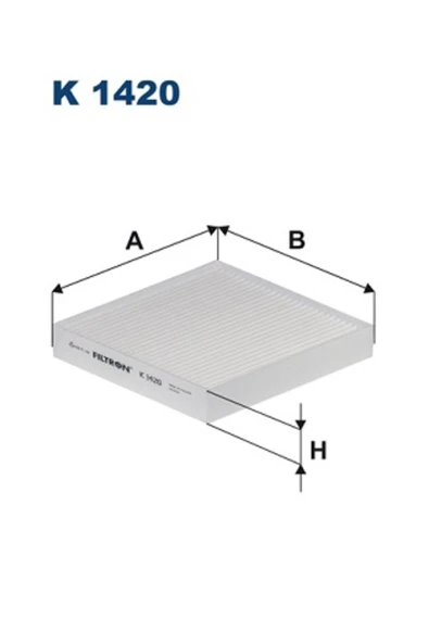 FTR K1420 Kabin Filtresi Kıa Picanto Iıı ürün görseli 1