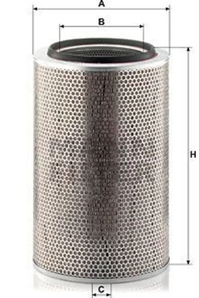 Mann C30850/2 C308502 Hava Filtresi Man F20 00- F 90- Lıon S Merce