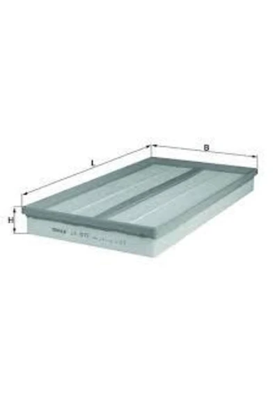 Mahle LX1573 Hava Filtresi Mercedes Viano W639 03 Vıto W639 03 C42192  Lx1573 ürün görseli 1