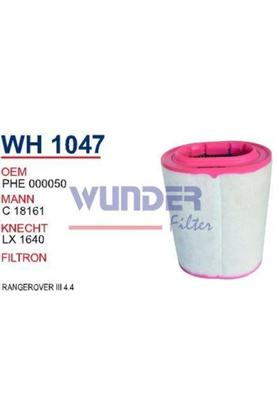 Wunder WH1047 Wh1047 Hava Filtresi - Range Rover Iıı 4,4