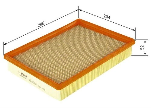 Bosch 1987429193  Hava Filtresi 9-3 04- 1.9 Tıd 2.2 Tıd ürün görseli 1