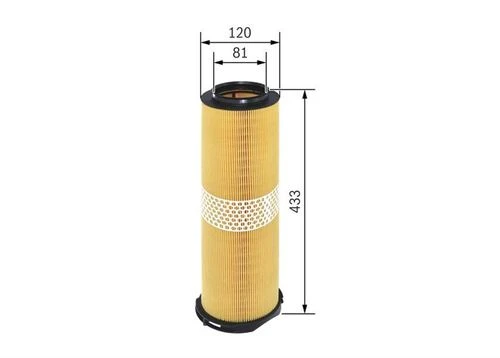 Bosch F026400205 HAVA FİLTRESİ