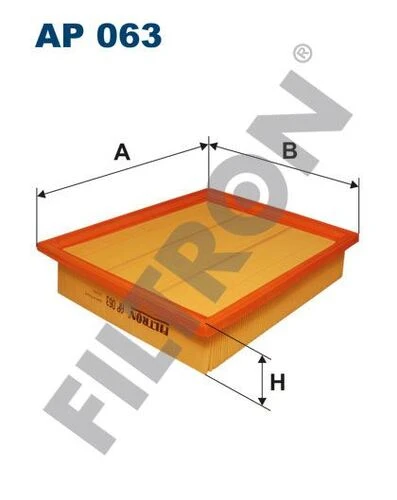 FTR AP063 Fıltron Ap063 Hava Filtresi Golf IIı1.4-1.6-1.8-1.9D-1.9Tdı-2.0 (91-97)- Golf Iv1.6-1.8-1.9Tdı(98-02)-Vento(91-98) ürün görseli 1