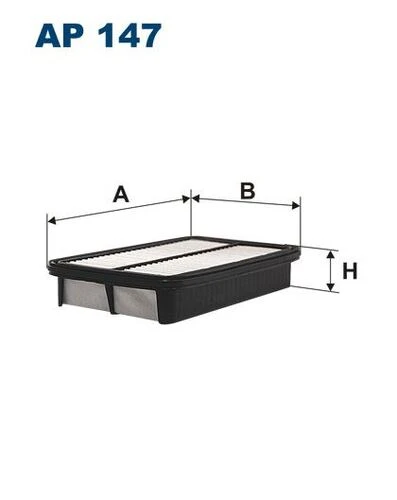 FTR AP147 Fıltron Ap147 Hava Filtresi Toyota Uyumlu Celica 1.8 S 16V 143Hp 11/99-12/05 ürün görseli 1