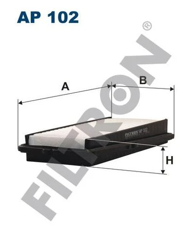 FTR AP102 Fıltron Ap102 Hava Filtresi Honda  Accord + Coupe V 2.0İ S 131Hp 03/93-02/98 ürün görseli 1