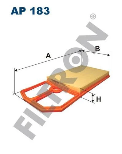 FTR AP183 Fıltron Ap183 Hava Filtresi Bora-Golf Iv-Polo-Cordoba-Ibiza II-Toledo II 1.4 16V-1.6 16V ürün görseli 1
