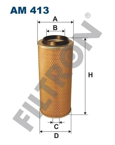 FTR AM413 FILTRON  Hava Filtresi VW Transporter/Bus (T3) 1.6 Td 70Hp 08/84-07/92 ürün görseli