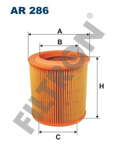 FTR AR286 Hava Filtresi Landrover Rangerover I (Classic) 2.4 D 106Hp 04/86-12/90