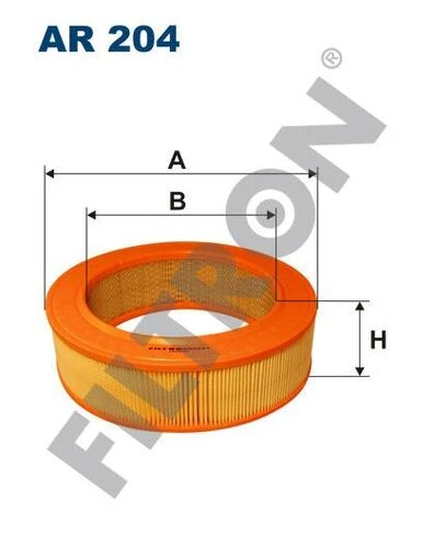 FTR AR204 Fıltron Ar204 Hava Filtresi Mercedes W123/S123/C123 200 D 55Hp 07/76-02/79