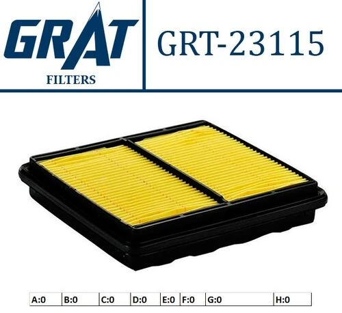 Grat 23115  Hava Filtresı Civic Euro 96- ürün görseli 1