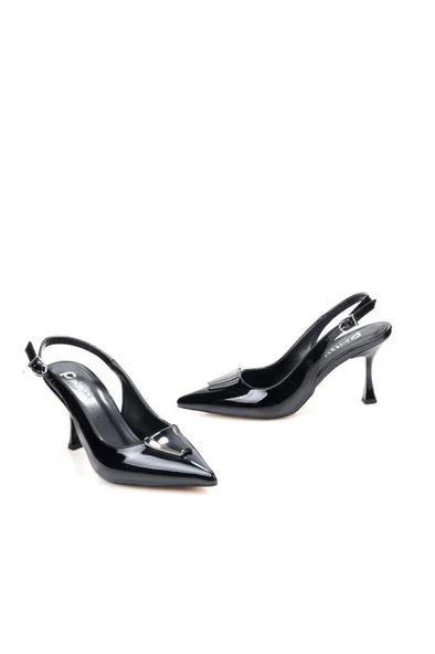 Pisagor Ps-32170 7 Cm Topuklu Kadın Stiletto Abiye Ayakkabı - 2