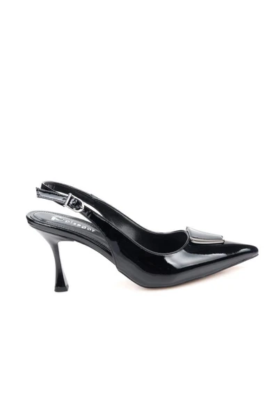 Pisagor Ps-32170 7 Cm Topuklu Kadın Stiletto Abiye Ayakkabı - 4