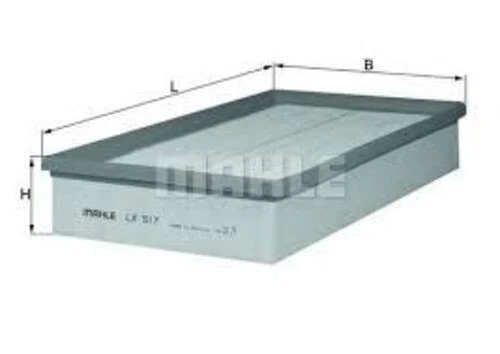 Mahle LX517 KNECHT  Hava Filtresi Mercedes W210 95-00