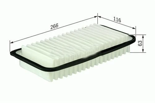 Sardes SA2322 Sa2322 Hava Filtresı Yarıs 01-