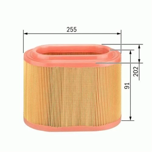 Sardes SA2398 Sa2398 Hava Filtresı CLIO II Symbol Kangoo Megane I / Logan Sandero 1.4 8V E7J K7J ürün görseli 1