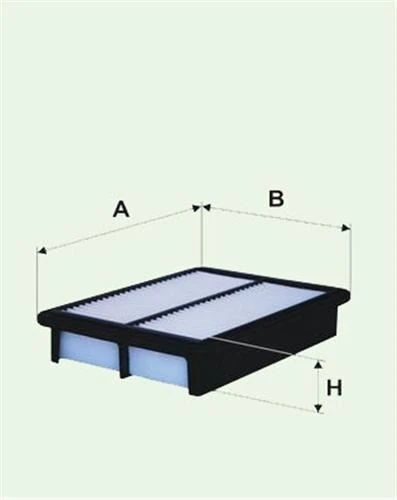 Sardes SA2187 Sa2187 Hava Filtresı Starex H1 08- ürün görseli 1