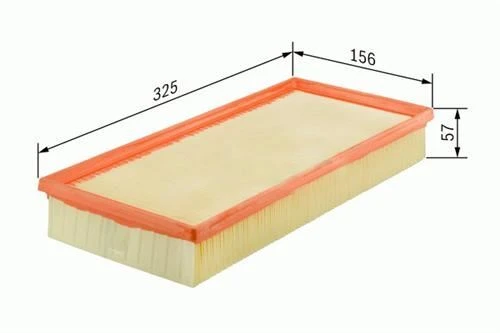 Sardes SA365 Sa365 Hava Filtresı Scudo / 405 406 607 806 Expert / C5 1.9Td 2.0 HDI