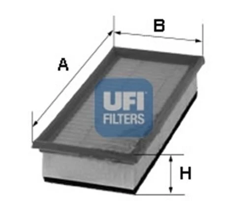 UFI 30.233.00  Hava Filtresi Scudo / 407 04-  Expert / C5 Jumpy 1.6 HDI 1.6 Mtj Dv6Ted4