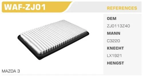 Winkel WAF Wınkel Waf-Zj01 Hava Filtresı Mazda 3 Ym ürün görseli