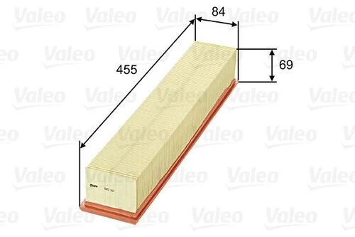 Valeo 585312  Hava Filtresi Mercedes C Class 200 2.0İ-2.3İ