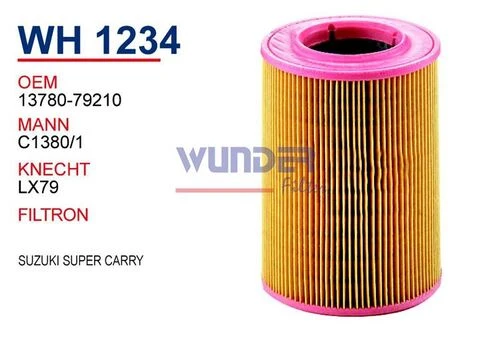 Wunder WH1234 HAVA FİLTRESİ - SUZUKi SUPER CARRY