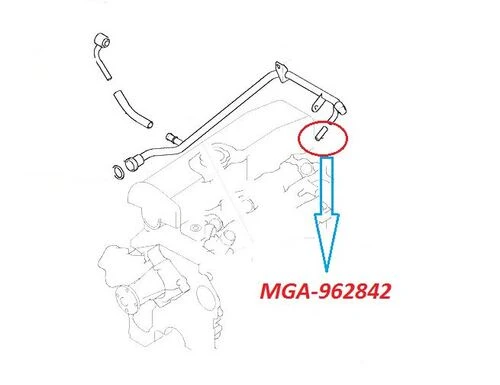 Mga 962842  Kalorifer Hortumu Starex 97-08 ürün görseli