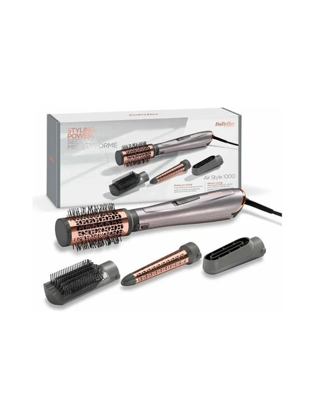 Babyliss AS136E Air Styler 1000 Hava Üflemeli Saç Şekillendirme Seti - 6