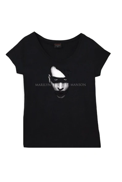 fame-stoned  Marilyn Manson Baskılı Body