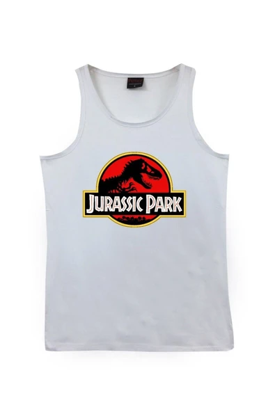 fame-stoned Jurassic Park Baskılı Sıfır Kol T-shirt ürün görseli