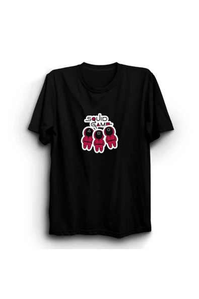 fame-stoned  Squid Game Baskılı Tshirt ürün görseli 1