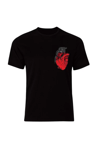 fame-stoned  El Bombası Kalp Baskılı Özel Tasarım Tshirt ürün görseli