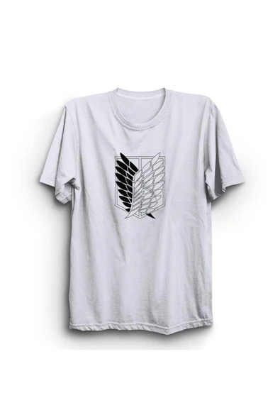 fame-stoned  Attack On Titan Anime Baskılı Tshirt ürün görseli 1