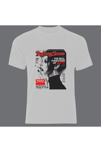 fame-stoned  Black Stones - Nana Anime Baskılı Tshirt ürün görseli 1