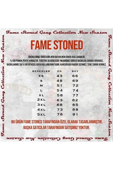 fame-stoned  Baby Yoda Baskılı Unisex %100 Pamuk Siyah T-shirt - 2