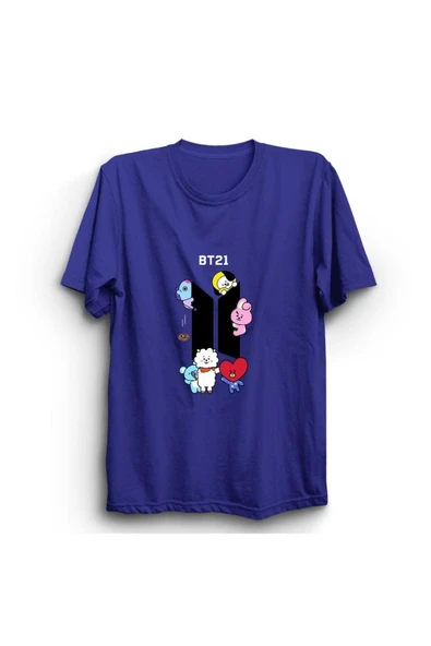 fame-stoned  Bt21 Bts Baskılı Tshirt