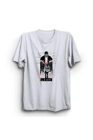 fame-stoned  Unisex Beyaz Leon Sevginin Gücü Baskılı T-Shirt ürün görseli