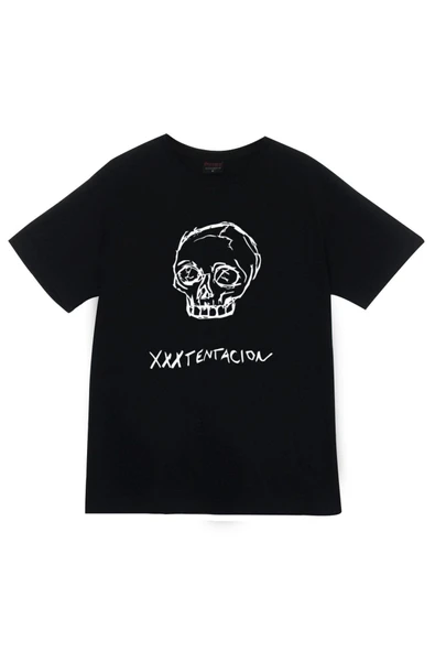 fame-stoned  Unisex Siyah Baskılı T-shirt ürün görseli