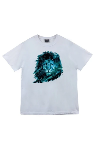 fame-stoned  Aslan Baskılı T-shirt ürün görseli