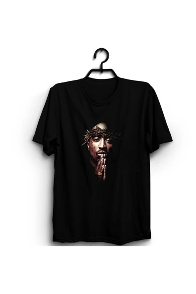 fame-stoned  Tupac Shakur Baskılı Tişört ürün görseli 1